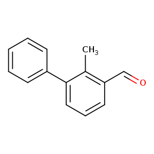 O=Cc1cccc(c1C)c1ccccc1