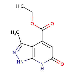 CCOC(=O)c1cc(=O)[nH]c2c1c(C)n[nH]2