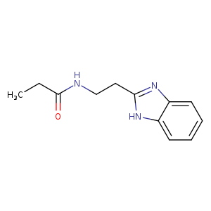 CCC(=O)NCCc1nc2c([nH]1)cccc2