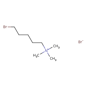 BrCCCCC[N+](C)(C)C.[Br-]