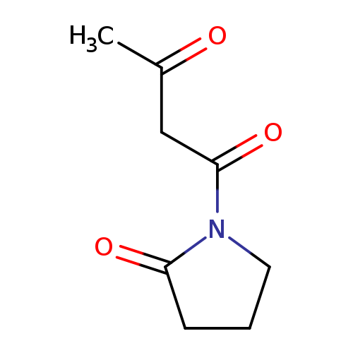 CC(=O)CC(=O)N1CCCC1=O