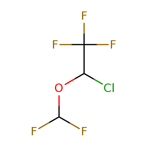 FC(OC(C(F)(F)F)Cl)F