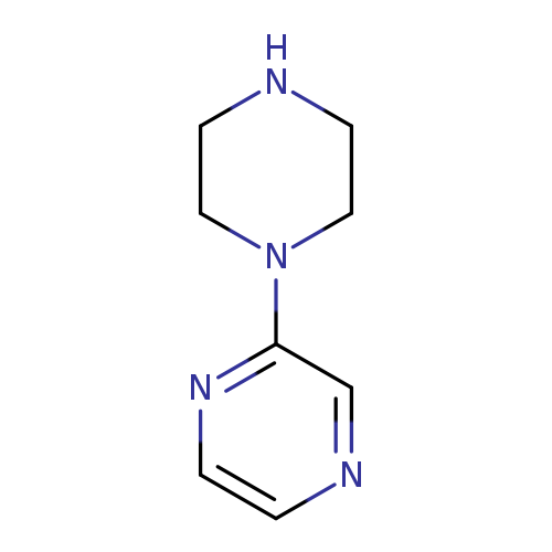N1CCN(CC1)c1nccnc1