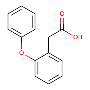 OC(=O)Cc1ccccc1Oc1ccccc1
