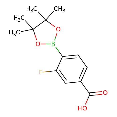 Fc1cc(ccc1B1OC(C(O1)(C)C)(C)C)C(=O)O