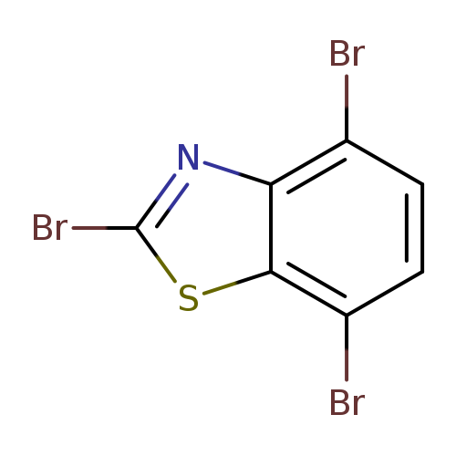 Brc1nc2c(s1)c(Br)ccc2Br