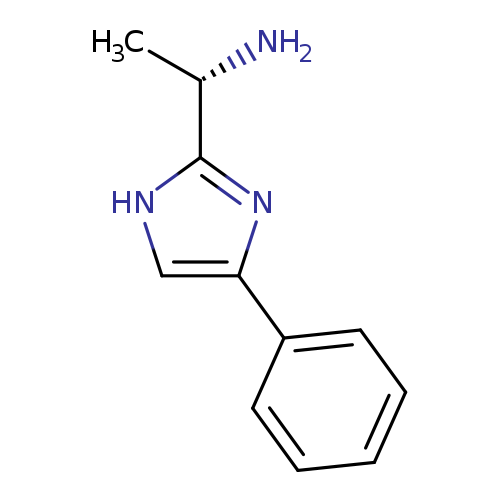 C[C@@H](c1[nH]cc(n1)c1ccccc1)N