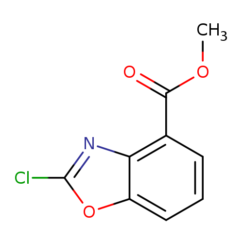 COC(=O)c1cccc2c1nc(o2)Cl