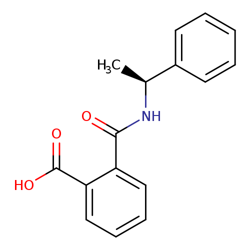 C[C@@H](c1ccccc1)NC(=O)c1ccccc1C(=O)O