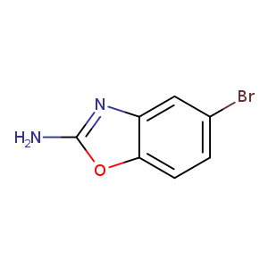 Brc1ccc2c(c1)nc(o2)N