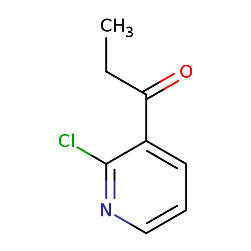 CCC(=O)c1cccnc1Cl