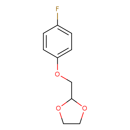 Fc1ccc(cc1)OCC1OCCO1