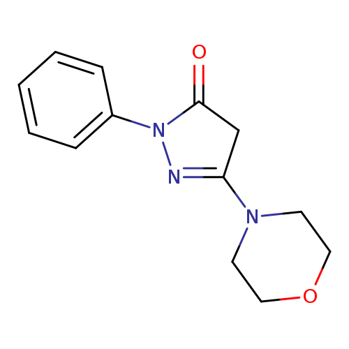 O=C1CC(=NN1c1ccccc1)N1CCOCC1