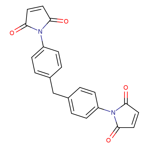 O=C1C=CC(=O)N1c1ccc(cc1)Cc1ccc(cc1)N1C(=O)C=CC1=O