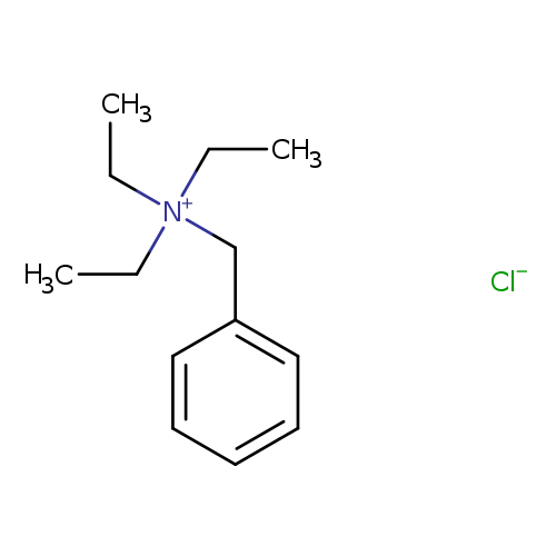 CC[N+](Cc1ccccc1)(CC)CC.[Cl-]