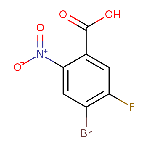 OC(=O)c1cc(F)c(cc1[N+](=O)[O-])Br