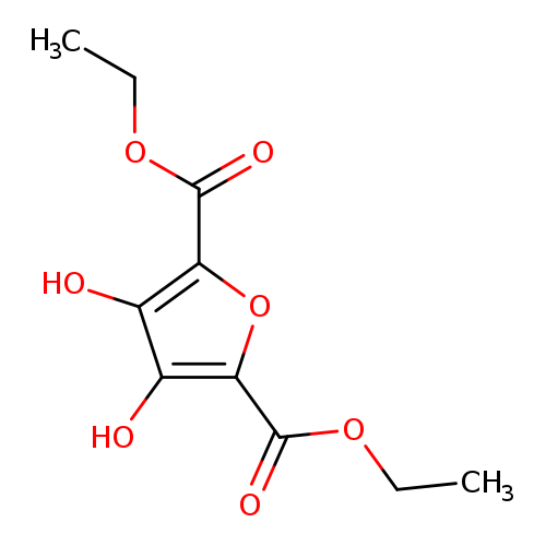 CCOC(=O)c1oc(c(c1O)O)C(=O)OCC