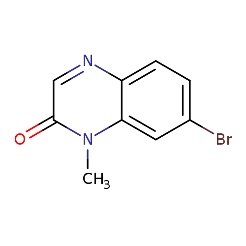 Brc1ccc2c(c1)n(C)c(=O)cn2