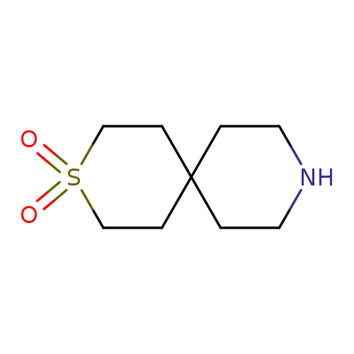 O=S1(=O)CCC2(CC1)CCNCC2