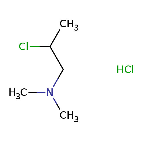 CN(CC(Cl)C)C.Cl