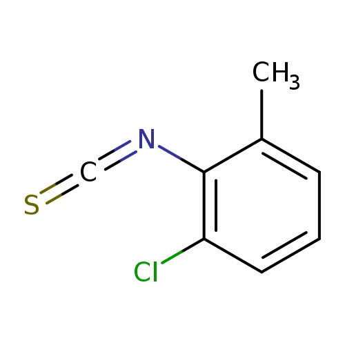 S=C=Nc1c(C)cccc1Cl