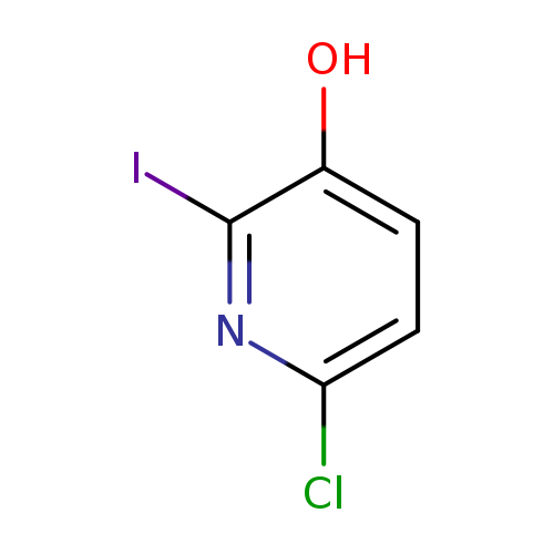 Clc1ccc(c(n1)I)O