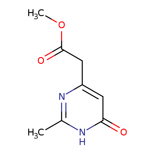 COC(=O)Cc1cc(=O)[nH]c(n1)C
