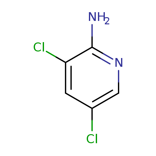 Clc1cnc(c(c1)Cl)N