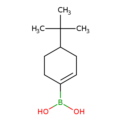 OB(C1=CCC(CC1)C(C)(C)C)O