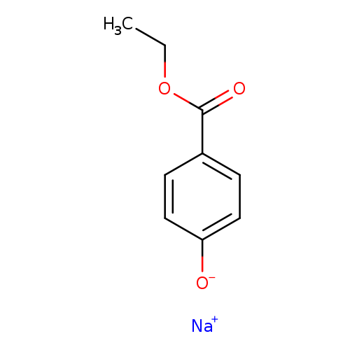 CCOC(=O)c1ccc(cc1)[O-].[Na+]