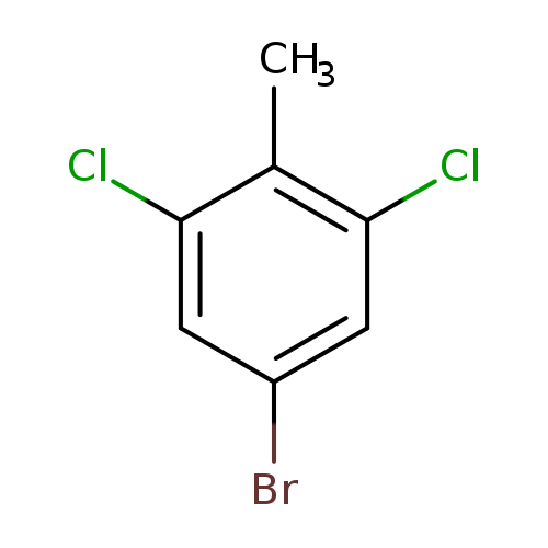 Brc1cc(Cl)c(c(c1)Cl)C