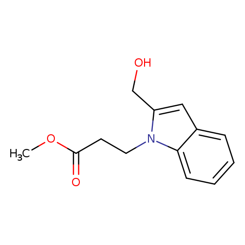 COC(=O)CCn1c(CO)cc2c1cccc2