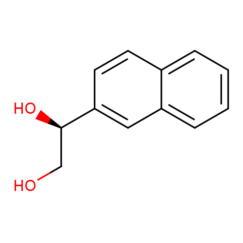OC[C@H](c1ccc2c(c1)cccc2)O
