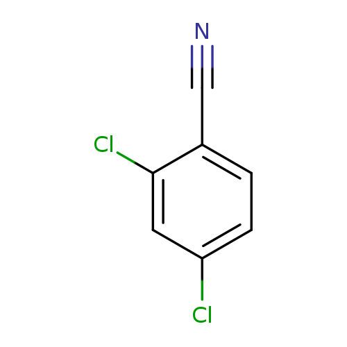 N#Cc1ccc(cc1Cl)Cl