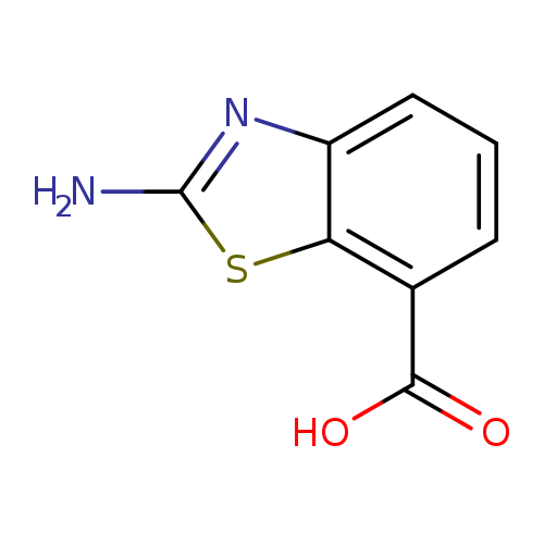 Nc1nc2c(s1)c(ccc2)C(=O)O