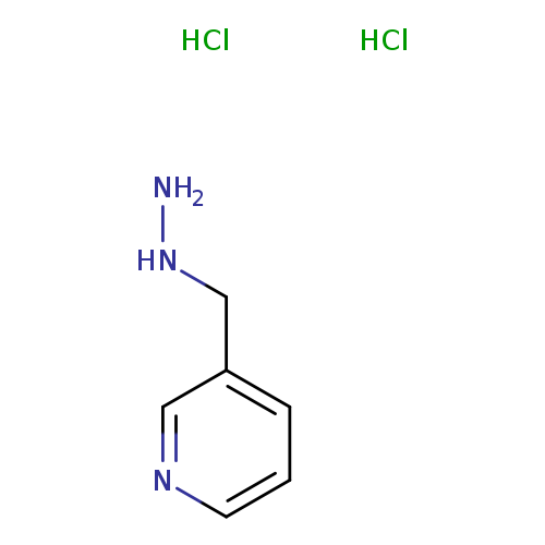 NNCc1cccnc1.Cl.Cl