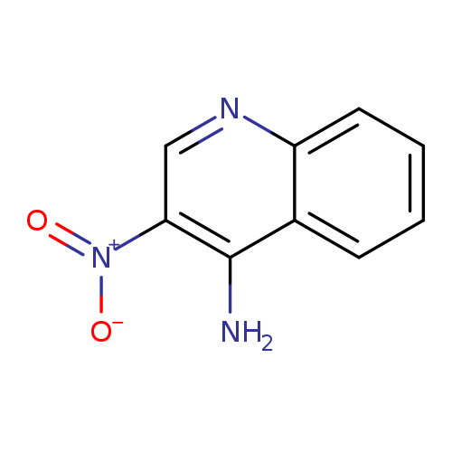 [O-][N+](=O)c1cnc2c(c1N)cccc2