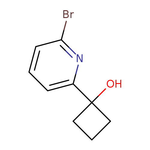 OC1(CCC1)c1cccc(n1)Br