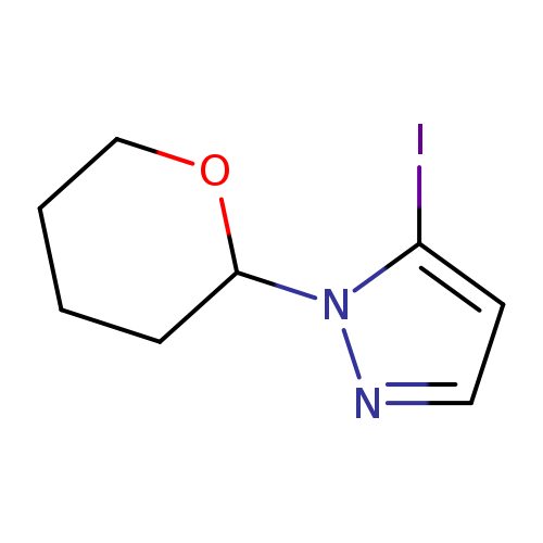 Ic1ccnn1C1CCCCO1