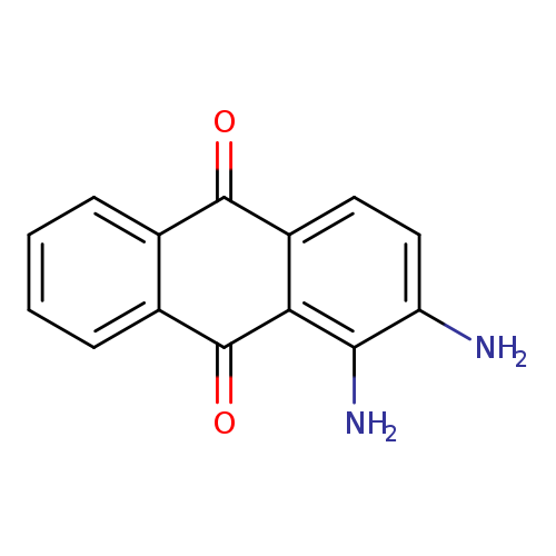O=C1c2ccccc2C(=O)c2c1ccc(c2N)N