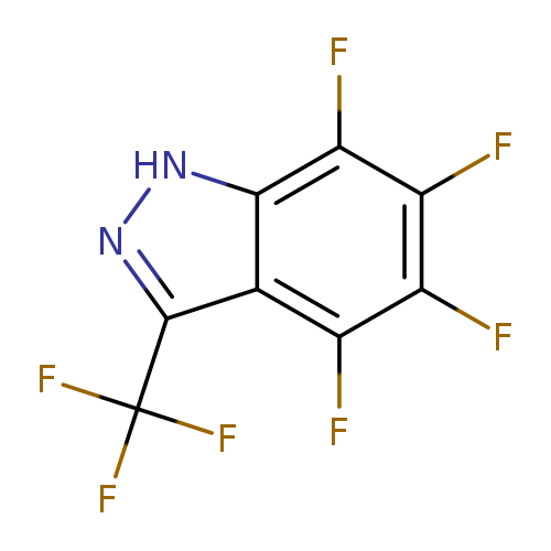 Fc1c(F)c(F)c2c(c1F)c(n[nH]2)C(F)(F)F