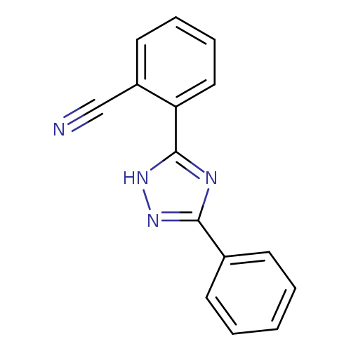 N#Cc1ccccc1c1[nH]nc(n1)c1ccccc1