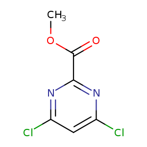 COC(=O)c1nc(Cl)cc(n1)Cl