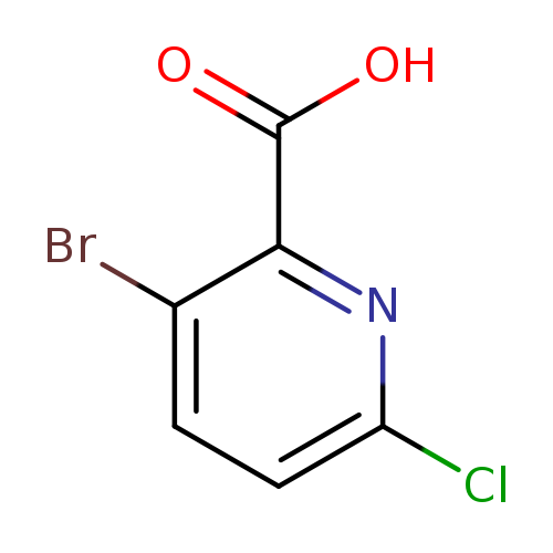 Clc1ccc(c(n1)C(=O)O)Br