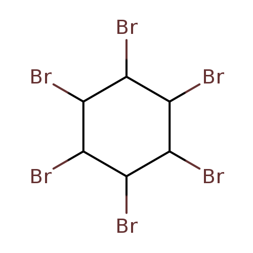 BrC1C(Br)C(Br)C(C(C1Br)Br)Br