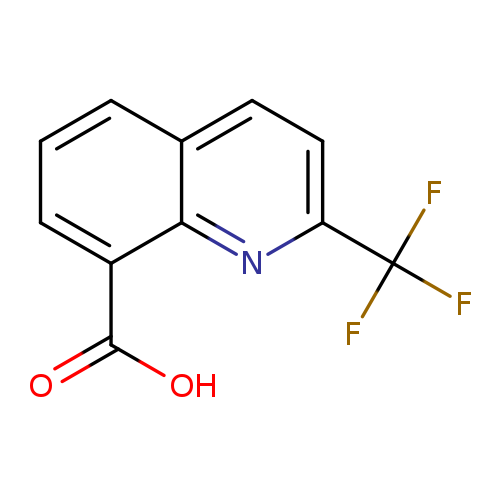 OC(=O)c1cccc2c1nc(cc2)C(F)(F)F