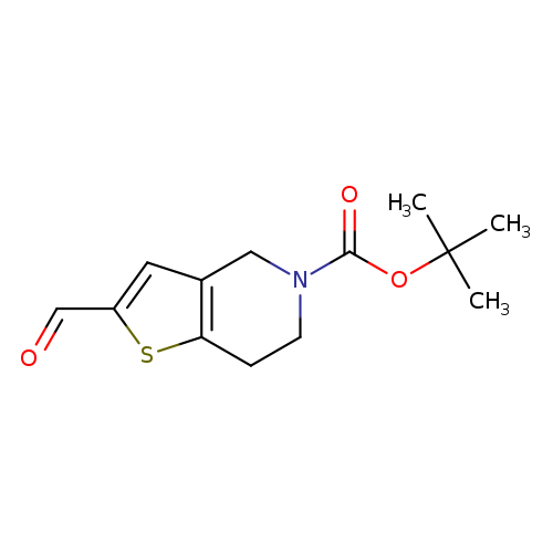 O=Cc1sc2c(c1)CN(CC2)C(=O)OC(C)(C)C