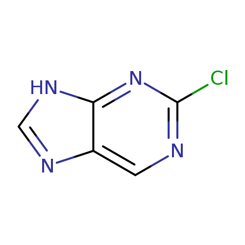 Clc1nc2[nH]cnc2cn1