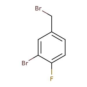 BrCc1ccc(c(c1)Br)F