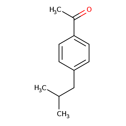 CC(Cc1ccc(cc1)C(=O)C)C